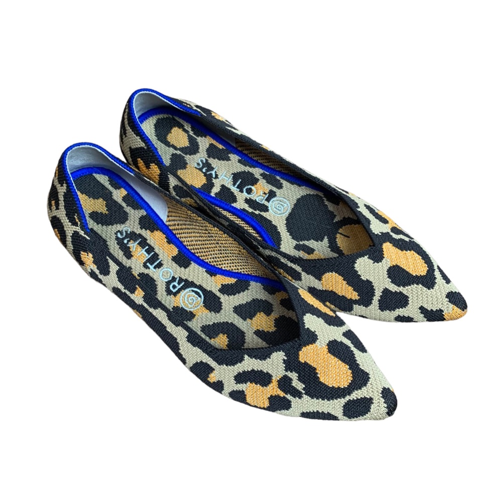 Rothy's Big Cat Point Toe Flats Size 9 Women